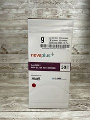 Gammex NovaPlus Non-Latex PI Textured Surgical Glove *Case* Size: 9 -*See Date*-