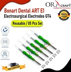 Bonart Dental ART E1 Electrosurgical Electrodes GT4 Reusable /05 Pcs Set