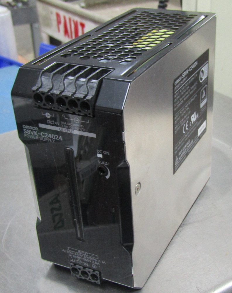 😍 OMRON POWER SUPPLY 100-240V 24VDC 10A S8VK-C24024