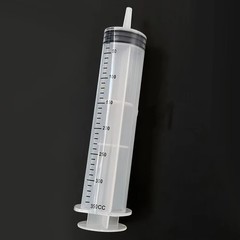 60-350ML Reusable Big Large Plastic Hydroponics Nutrient Measuring Syringe