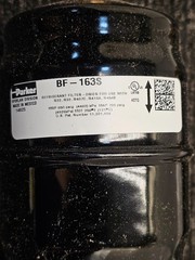 Parker BF-163S Dryer 3/8 In Sweat Id Reversible Liquid Line Filter-Drier Solder