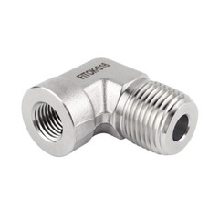 FITOK 316 SS 90° Street Elbow 1/8″ FNPT x 1/8″ MNPT 6200 psi, SS-PSE-NS2