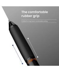Pentonic B-RT 0.7mm Retractable Blue Ink Ball Point Pen Blister Pack of 3 Pens