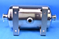 Festo 5L Compressed Air Reservoir Stainless Steel Air Tank 1.32 G CRVZS-5