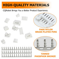 640PCS JST PH 2.0Mm Connector Kit Ph2.0Mm Adapter Cable Terminal Connectors Set