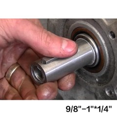 1 “to 1 1/8 inch 1/4” shaft joint pulley hole reducer sleeve liner