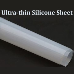 Transparent Silicone Sheet Ultra -Thin High Temp. Resistant Thickness 0.1MM–1MM
