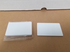 10 Blank White PVC Cards, CR80.30 Mil, High Quality for Color and UV Printing