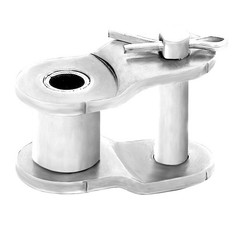 #50 SS Offset Half Link for Stainless Steel Roller Chain Single Strand (Qty 4)