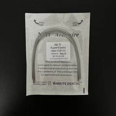 Dental Orthodontic Niti Super Elastic Rectangular Arch Wire Ovoid/Natural