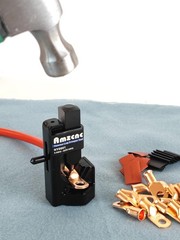 Durable Hammer Lug Crimper for Battery and Welding Cables – 1.4 lbs Light Weight