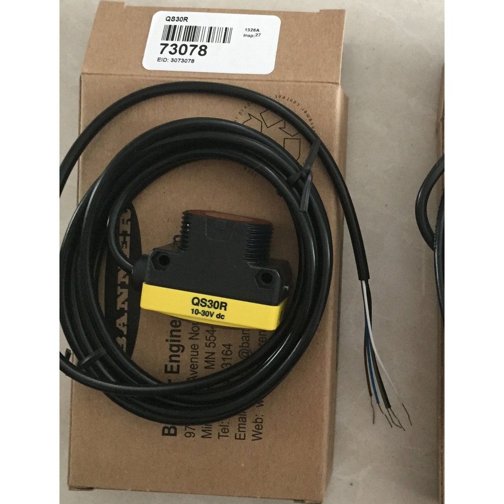1pc New BANNER QS30R Photoelectric Sensor FREE SHIPPING #YP1