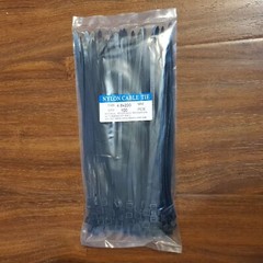 NEW 100 – 1000pcs 4″ to 24″ USA INDUSTRIAL BLACK WIRE CABLE ZIP NYLON TIE WRAPS