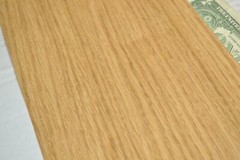 White Oak Wood Veneer Sheet 7 x 30 inches 1/42nd thick L2307-27