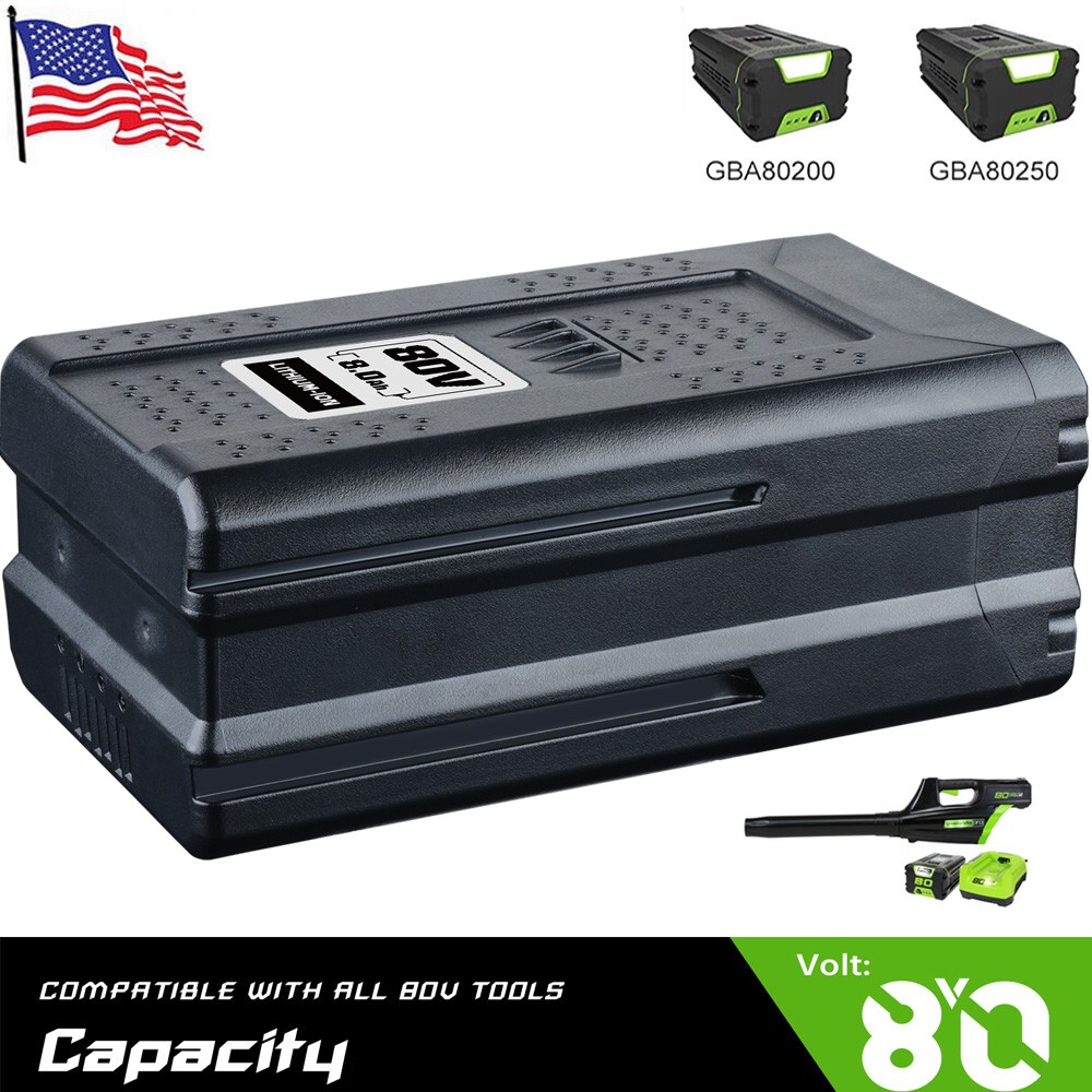 8.0Ah Li-ion Battery 80 Volt GWL1840 for GBA80600 GBA80400 GBA80200 Tools