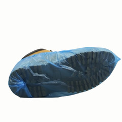 Shield Safety 16″ Blue Bottom Shoe Cover Cast Polyethylene 4000 Pieces