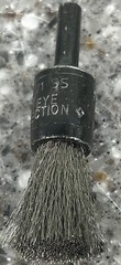 OSBORN End Brushes: 1/2″ Dia, Stainless Steel, Crimped Wire 25,000 Max RPM