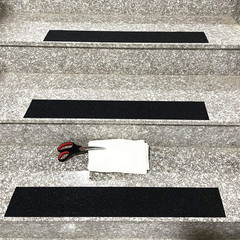 Cinta Antideslizante 12inch 35ft Fuerte 80Grit Escaleras Exterior Interior Skate
