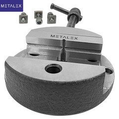 Round Vise 100mm Vice For 4″ Rotary Milling Table Supplied With M6 Tee Nuts USA