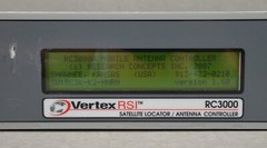 Research Concepts Vertex RSI RC3000 Satellite Locator Antenna Controller