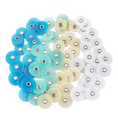40pcs/Box Dental Composite Finishing Polishing Discs 12mm+Mandrel