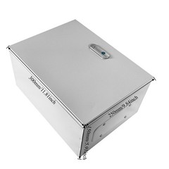 12 x 10 x 6” Carbon Steel Electrical Enclosure Box IP65 Wall Mount Box