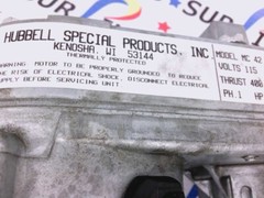 USSP Hubbell Special Products Lift Incline Motor MC42-1018L M-1603 115V 1/25HP