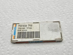 Seco Carboloy TPGN160308 TP100 Indexable Carbide Inserts TPG 322 (Qty 10)