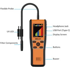 Elitech Infrared R-744 Refrigerant Leak Detector CO2 Carbon Dioxide Inframate-C