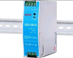 EDR-120-24 120W 24VDC 5Amp Industrial DIN Rail Power Supplies 24V 120W Silver