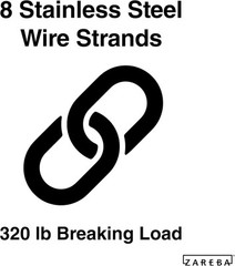 Zareba PT656W1-Z 1 in. Wide 200m Polytape 1 Pack, White