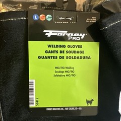 53415 Forney Pro Multi-Purpose Goatskin Welding Gloves (Men’s L)