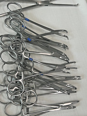 Assorted Lot of 108 Various Brand & Size Of OR Medical Surgical Instruments, S.S