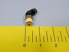 Lot of 5 SMC KV2K07-35S 45° Male Elbow Tube 1/4″ Thread-Tube Size 1/4-18 NPT