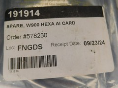 NEW Walchem 191914 W900 HEXA AI Card Analog Input Board (011326)