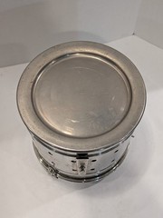Vintage Industrial Medical Sterilizer Drum – Antique Surgical Autoclave Canister