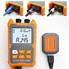 D YEDEMC Mini Optical Fiber Power Meter FC/SC/ST Universal Interface Fiber Te…