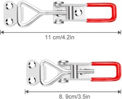 4001 Toggle Latch Clamp 6 Pack 330Lbs Adjustable Quick Release with Screws Kit