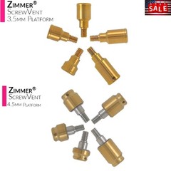 ZimVie LOCATOR Abutment for Tapered Screw Vent Implants 3.5mm/4.5mm Cuff Height