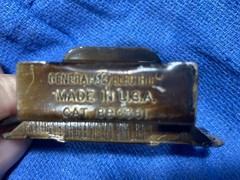 NOS 89G381 GENERAL ELECTRIC BALLAST 14-15-20-22 WATT 118V 60H .340 AMP MADE USA