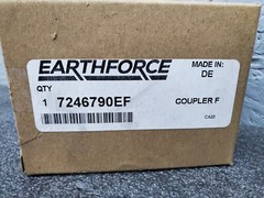 New Male & Female Flat Face Quick Coupler Set for Skid Steers 7246777 7246790 EF