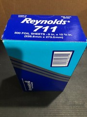 Reynolds Aluminum Foil Wrap – Individual Size Sheet Dispenser 500 Bulk Pack NEW