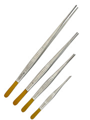 NEW GERMAN GRADE DEBAKEY ARTERY ATRAUMATIC TISSUE VASCULAR FORCEP GOLD HANDLE