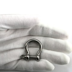 10 Pack 1/5″ Stainless Steel Mini D Ring Shackle Small Anchor Rigging Shackle
