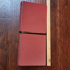 Lot National Brand 87-124 USA 3-Ring Binder 4” Spine Heavy Duty Piano Hinge RED