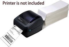 5000 Fanfold Direct Thermal Address Shipping Labels 4×6 for Zebra Rollo Printers