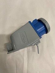 Hubbell HBL460R9W Female Receptacle 60A 250VAC 4 Wire 460R9W w/ Box