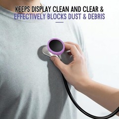 3-Piece Stethoscope Protection Set for EKO Core 500 – Ultimate Care in Purple