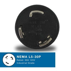 Conntek Plug Adapter NEMA L5-30P to 5-15/20R 30Amp 125V to 15/20Amp 125V