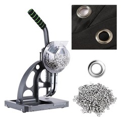 Grommet Tool Kit, Automatic Eyelet Feeding Hand Manual Hole Eyelet Press Punch